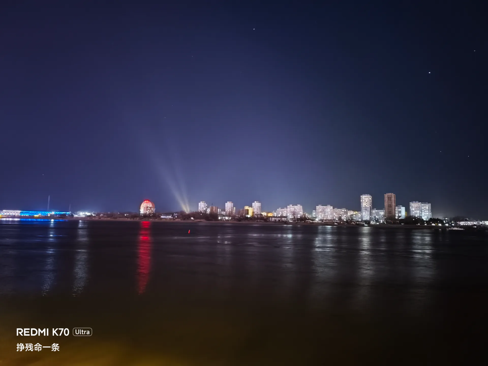 滨江路·朝鲜夜景
