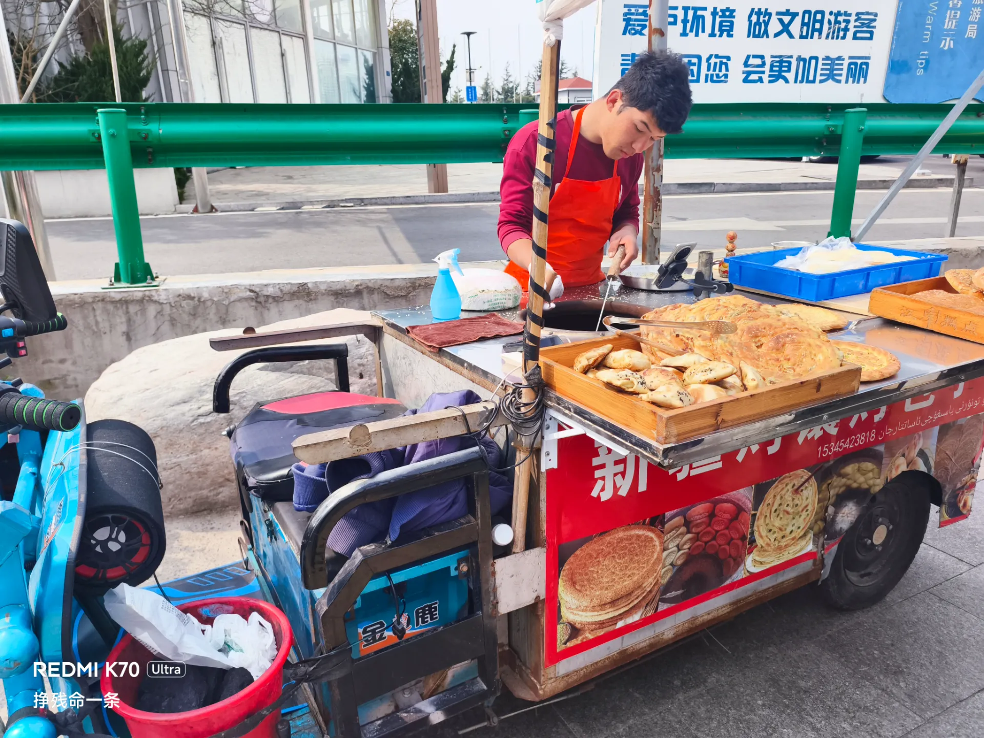 好久没吃烤包子了