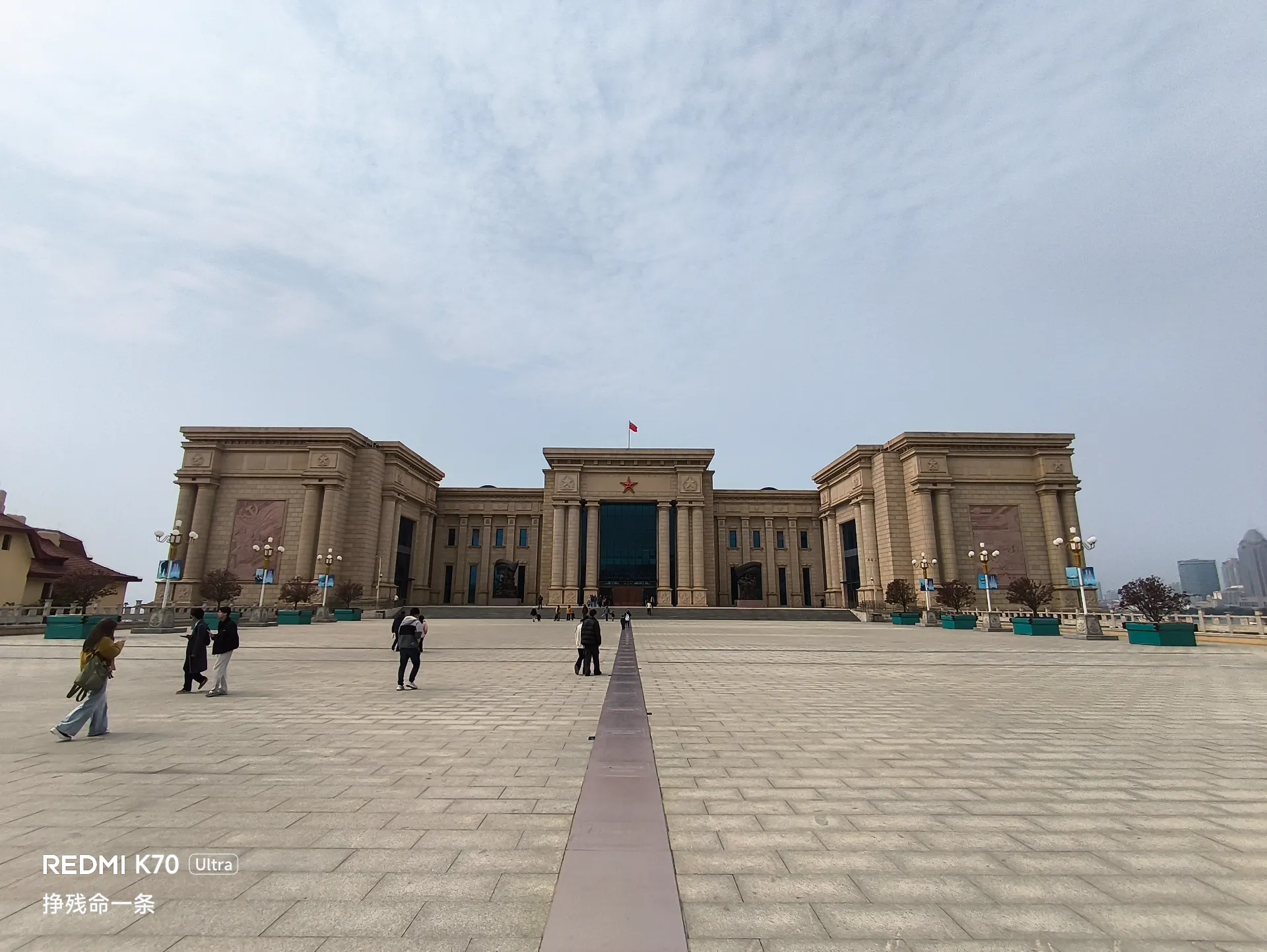 从栈桥走到海军博物馆