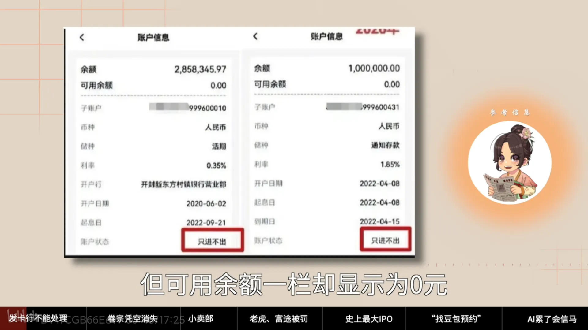 超过50万的存款就只能是金圆券吗？