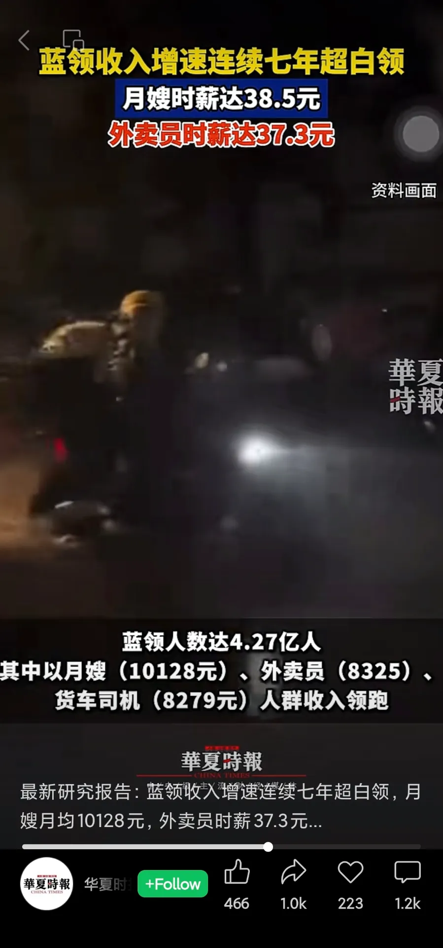 奖励小编一份全职外卖员工作😅
